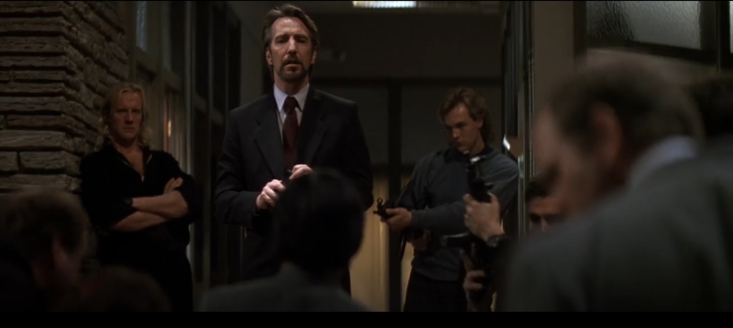 Hans Gruber at Nakatomi Plaza - Die Hard (1988)