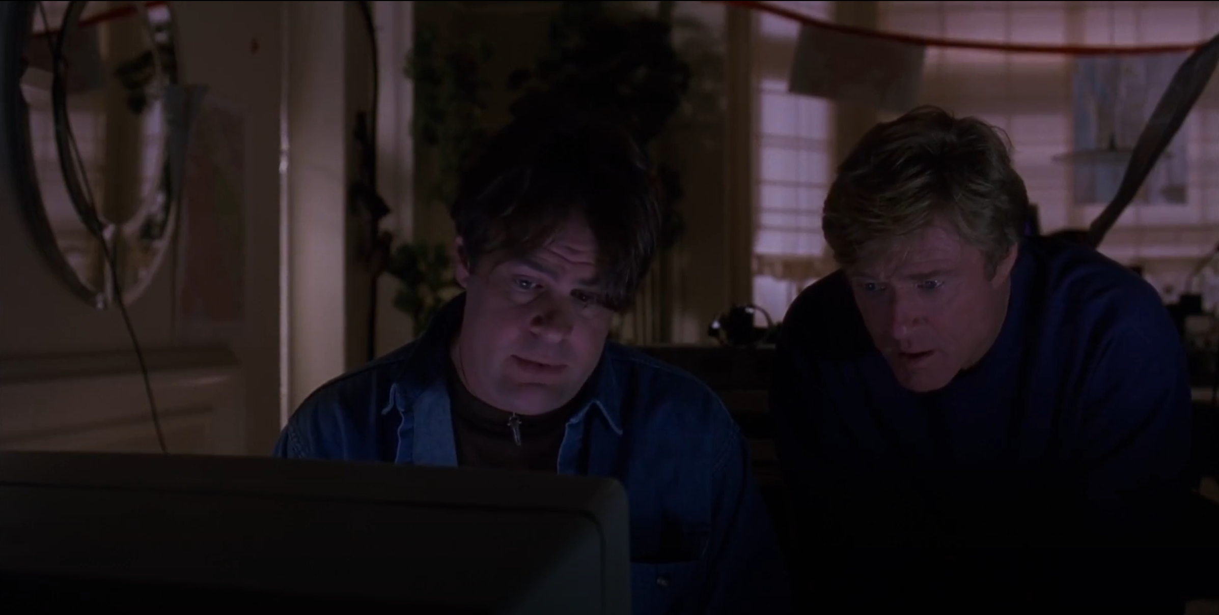 Security Consultants at a Computer - Sneakers (1992)